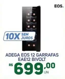 Brasil Atacadista Adega eos 12 garrafas EAE12 bivolt oferta