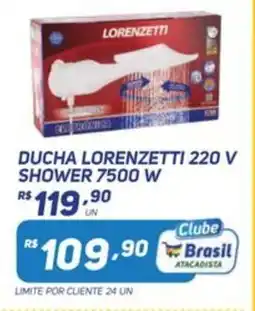 Brasil Atacadista Ducha lorenzetti 220 v shower 7500 w oferta