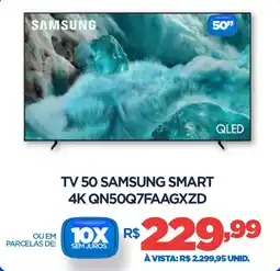 DB Supermercados Tv 50 samsung smart 4K QN50Q7FAAGXZD oferta