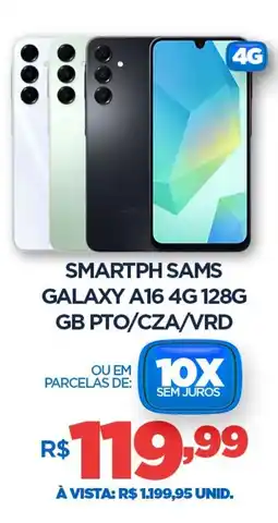 DB Supermercados Smartph sams galaxy A16 4G 128G GB PTO/CZA/VRD oferta