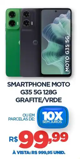 DB Supermercados Smartphone moto G35 5G 128GB GRAFITE/VRDE oferta