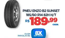 DB Supermercados Pneu enzo b2 sunset 185/60 R14 82H H/T oferta