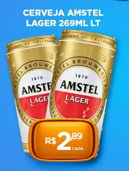 DB Supermercados Cerveja amstel lager lt oferta