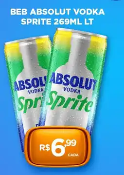 DB Supermercados Beb absolut vodka sprite lt oferta