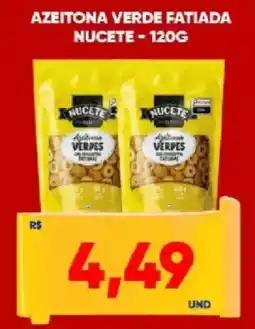 Tatico Azeitona verde fatiada nucete oferta