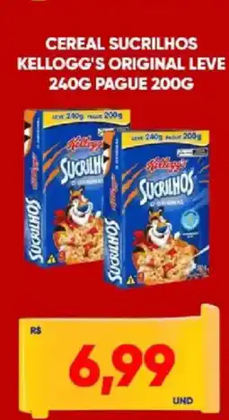Tatico Cereal sucrilhos kellogg's original oferta