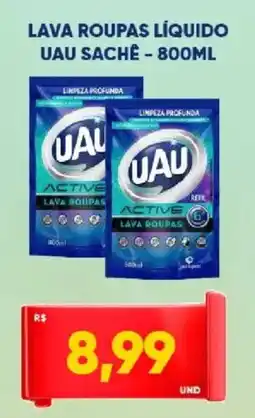 Tatico Lava roupas líquido uau sachê oferta