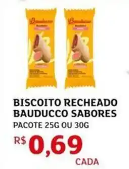 Assaí Atacadista Biscoito recheado bauducco sabores oferta