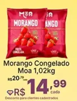 Super Lagoa Morango Congelado Moa oferta