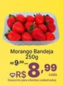 Super Lagoa Morango Bandeja oferta