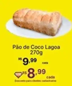 Super Lagoa Pão de Coco Lagoa oferta