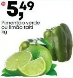 Frangolândia Pimentão verde ou limão taiti oferta