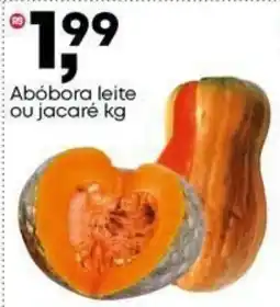 Frangolândia Abóbora leite ou jacaré oferta