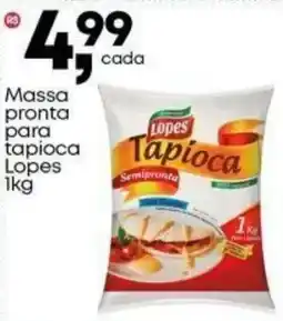Frangolândia Massa pronta para tapioca Lopes oferta