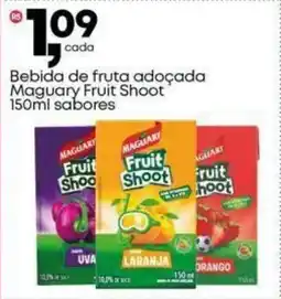 Frangolândia Bebida de fruta adoçada Maguary Fruit Shoot sabores oferta