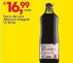 Frangolândia Suco de uva Aliança integral oferta