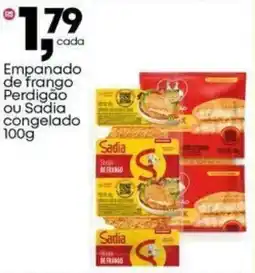 Frangolândia Empanado de frango Perdigão Ou Sadia congelado oferta