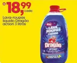 Frangolândia Lava-roupas líquido Dragão action oferta