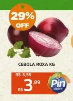 Pinheiro Supermercado Cebola roxa oferta