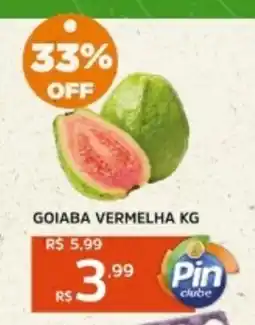 Pinheiro Supermercado Goiaba vermelha oferta