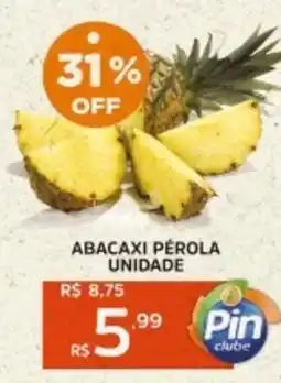 Pinheiro Supermercado Abacaxi pérola unidade oferta
