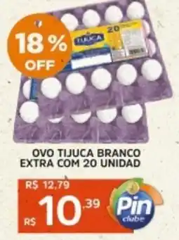 Pinheiro Supermercado Ovo tijuca branco extra oferta