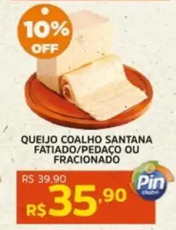 Pinheiro Supermercado Queijo coalho santana oferta