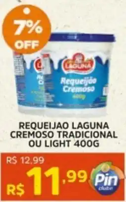 Pinheiro Supermercado Requeijao laguna cremoso tradicional ou light oferta