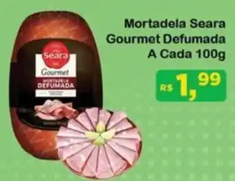 Chama Supermercados Mortadela Seara Gourmet Defumada A Cada oferta