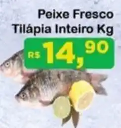 Chama Supermercados Peixe Fresco Tilápia Inteiro oferta