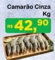 Chama Supermercados Camarão Cinza oferta