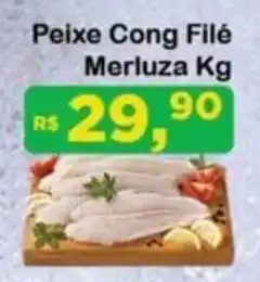 Chama Supermercados Peixe Cong Filé Merluza oferta