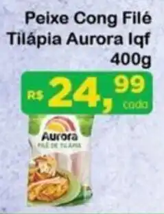 Chama Supermercados Peixe Cong Filé Tilápia Aurora lqf oferta