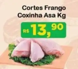 Chama Supermercados Cortes Frango Coxinha Asa oferta