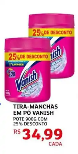 Assaí Atacadista Tira-manchas em pó vanish oferta