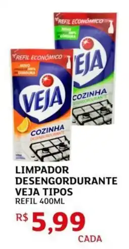 Assaí Atacadista Limpador desengordurante veja tipos refil oferta