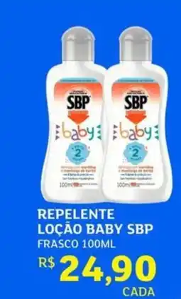 Assaí Atacadista Repelente loção baby sbp oferta