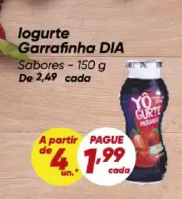 Dia logurte Garrafinha DIA Sabores oferta