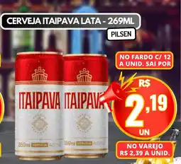 Serrano Supermercado Cerveja itaipava lata oferta