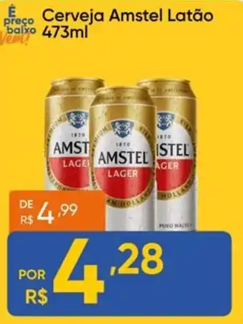 Atacado Vem Cerveja Amstel Latão oferta