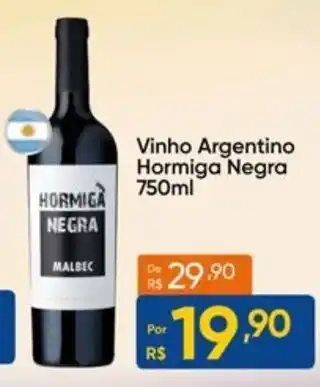 Atacado Vem Vinho Argentino Hormiga Negra oferta