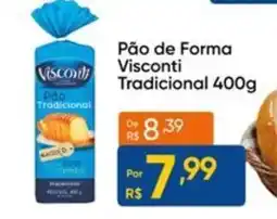 Atacado Vem Pão de Forma Visconti Tradicional oferta