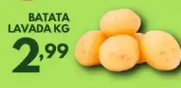 Rede Plus Supermercados Batata lavada oferta