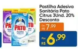 Atacado Vem Pastilha Adesiva Sanitária Pato Citrus oferta