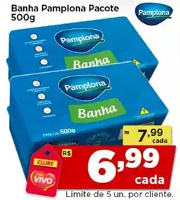 Rede Vivo Banha Pamplona Pacote oferta