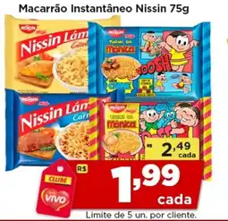 Rede Vivo Macarrão Instantâneo Nissin oferta