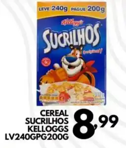 Rede Plus Supermercados Cereal sucrilhos kelloggs oferta