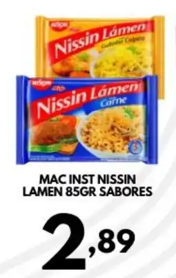 Rede Plus Supermercados Mac inst nissin lamen sabores oferta