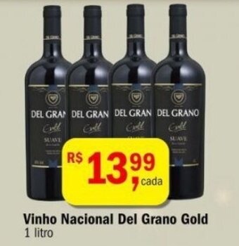 Ultrabox Vinho Nacional Del Grano Gold 1L oferta