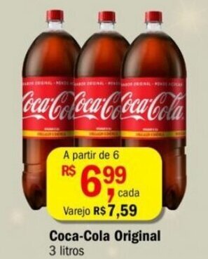 Ultrabox Coca-Cola Original 3L oferta